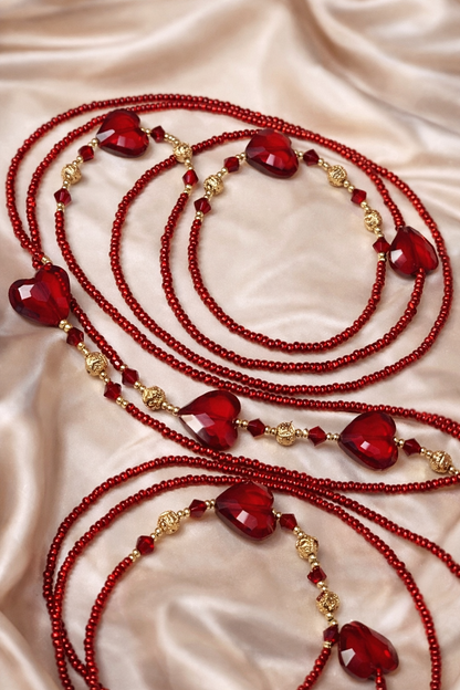 Heart of Gold Waistbead