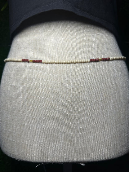 Latte Kisses Waistbead